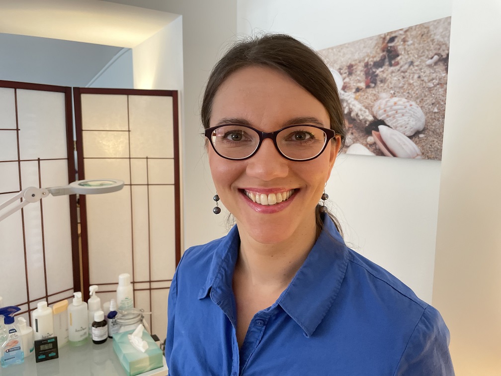 Susann Hess, Kosmetikerin und Inhaberin Wellnesskosmetik Basel